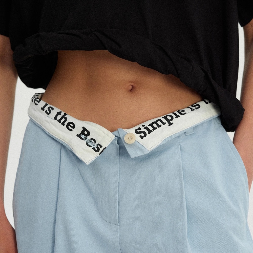 Source Unknown Down Pants, Stone Blue - image 5